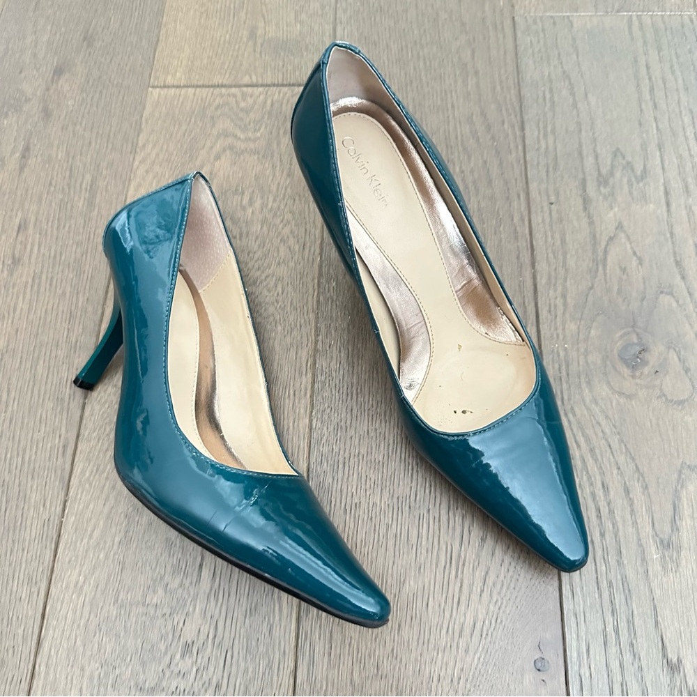 Calvin Klein Dolly Green Heels